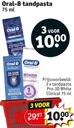 Kruidvat Oral-B tandpasta aanbieding