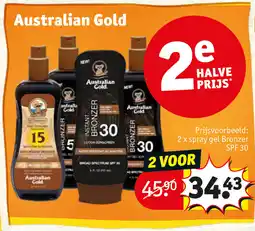 Kruidvat Australian Gold aanbieding