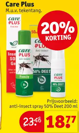 Kruidvat Care Plus aanbieding