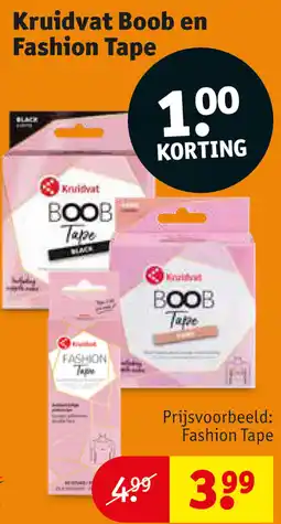 Kruidvat Kruidvat Boob en Fashion Tape aanbieding