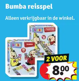 Kruidvat Bumba reisspel aanbieding