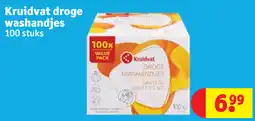 Kruidvat Kruidvat droge washandjes aanbieding