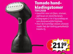 Kruidvat Tomado handkledingstomer TSH1201B aanbieding