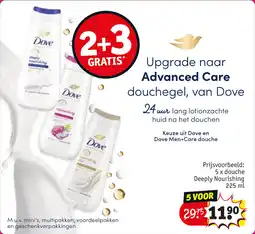 Kruidvat Keuze uit Dove en Dove Men + Care douche aanbieding
