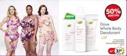 Kruidvat Dove Whole Body Deodorant aanbieding