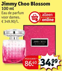 Kruidvat Jimmy Choo Blossom aanbieding