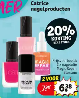 Kruidvat Catrice nagelproducten aanbieding