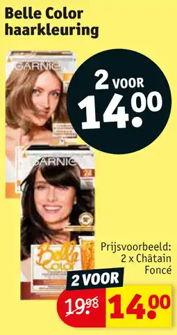 Kruidvat Belle Color haarkleuring aanbieding