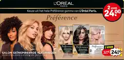 Kruidvat L'oréal Préférence Donkerbruin aanbieding