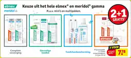 Kruidvat Keuze uit het hele elmex en meridol gamma aanbieding