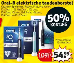 Kruidvat Oral B elektrische tandenborstel aanbieding