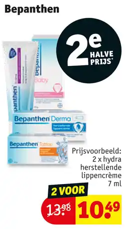 Kruidvat Bepanthen aanbieding