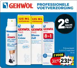 Kruidvat 8 in 1 voetcrème aanbieding