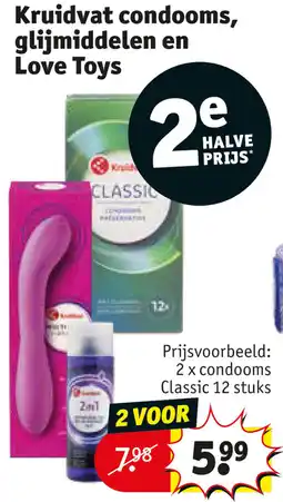 Kruidvat Kruidvat condooms, glijmiddelen en Love Toys aanbieding