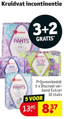 Kruidvat Kruidvat incontinentie aanbieding