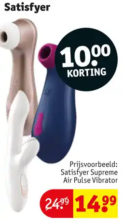 Kruidvat Satisfyer aanbieding