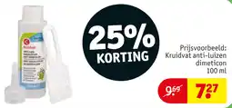Kruidvat Kruidvat anti-luizen dimeticon aanbieding