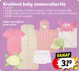 Kruidvat Kruidvat baby zomercollectie aanbieding