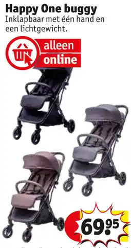 Kruidvat Happy One buggy aanbieding