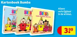 Kruidvat Kartonboek Bumba aanbieding