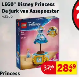 Kruidvat LEGO Disney Princess De jurk van Assepoester aanbieding