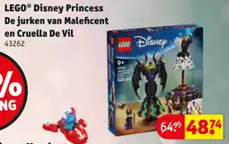Kruidvat LEGO Disney Princess De jurken van Maleficent en Cruella De Vil 43262 aanbieding