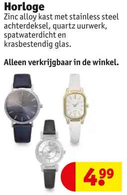 Kruidvat Horloge aanbieding
