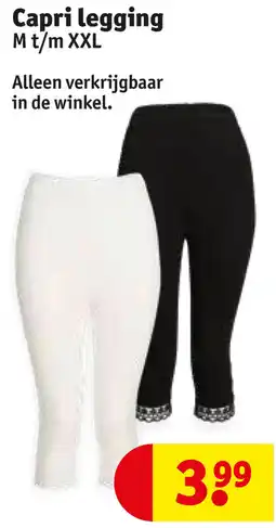 Kruidvat Capri legging aanbieding