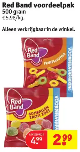 Kruidvat Red Band voordeelpak aanbieding