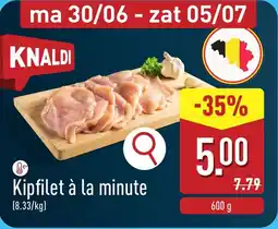 ALDI Kipfilet à la minute aanbieding