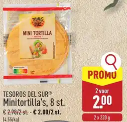 ALDI Tesoros Del Sur Minitortilla aanbieding