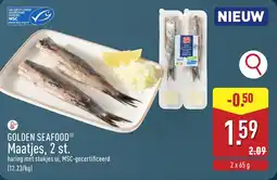 ALDI Golden seafood Maatjes aanbieding