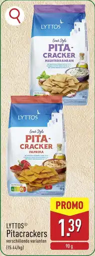 ALDI Lyttos Pitacrackers aanbieding