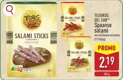 ALDI Tesoros Del Sur Spaanse Salami aanbieding