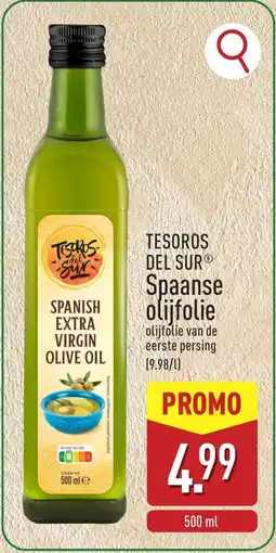 ALDI Tesoros del sur spaanse olijfolie aanbieding
