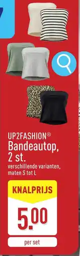 ALDI Up2fashion Bandeautop aanbieding