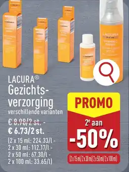 ALDI Lacura Gezichtsverzorging aanbieding