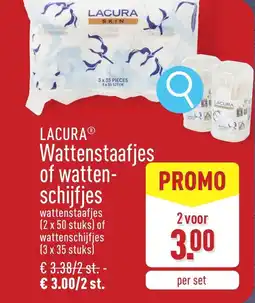 ALDI Lacura Wattenstaafjes of wattenschijfjes aanbieding