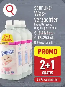 ALDI Soupline Wasverzachter aanbieding