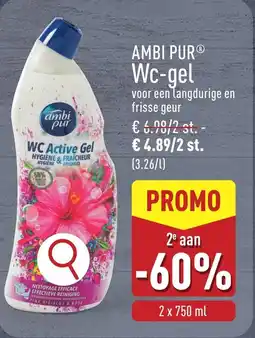 ALDI Ambi Pur Wc Gel aanbieding
