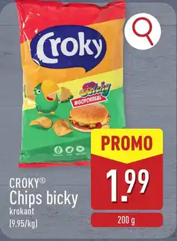ALDI Croky Chips bicky aanbieding