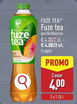 ALDI Fuze tea aanbieding