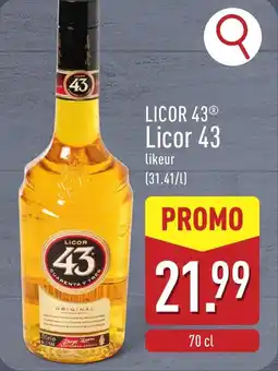 ALDI Licor 43 aanbieding