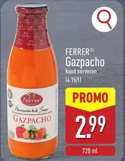ALDI Ferrer Gazpacho aanbieding