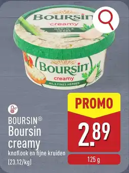 ALDI Boursin creamy aanbieding