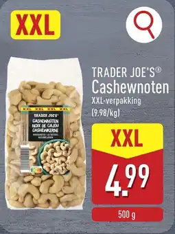ALDI Trader Joe's Cashewnoten aanbieding