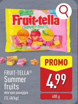 ALDI Fruit-tella Summer fruitSUMMER FRUITS/ aanbieding