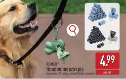 ALDI Romeo Hondenpoepzakjes aanbieding