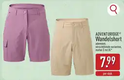 ALDI Adventuridge Wandelshort aanbieding