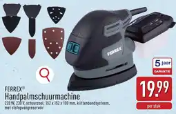 ALDI Ferrex Handpalmschuurmachine aanbieding